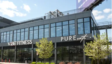 Vibe LIC gym outside